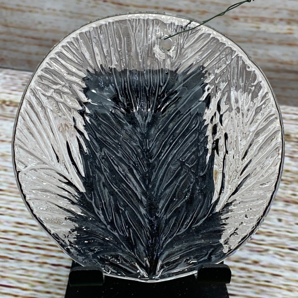 Silva Norway Medallion Crystal Ornament‎ 100mm Christmas Tree Hanging Gift